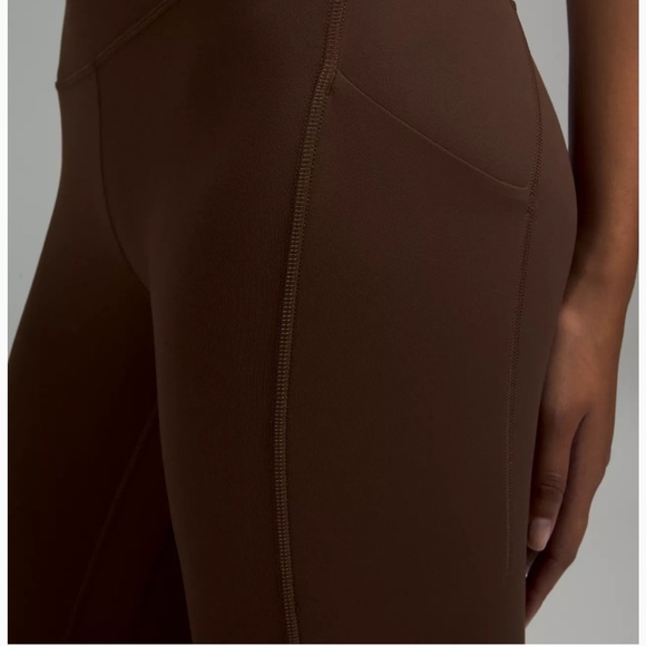 Nwt lululemon align leggings 25” with pockets Java - Picture 4 of 12